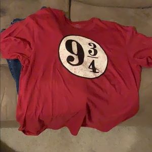 9 3/4 Harry Potter shirt